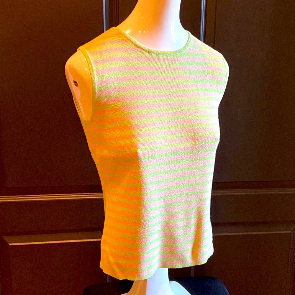 Ann Taylor Knit Cami Tank  striped XS